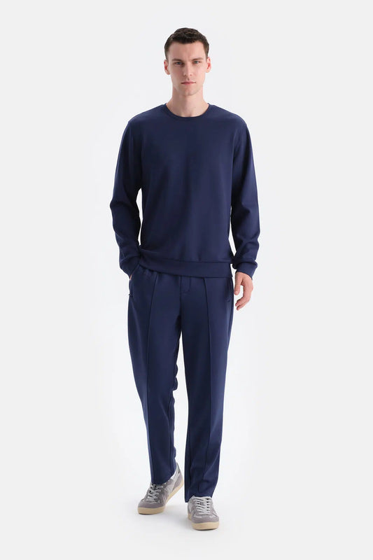 Nervür Detayli Scuba Pantolon