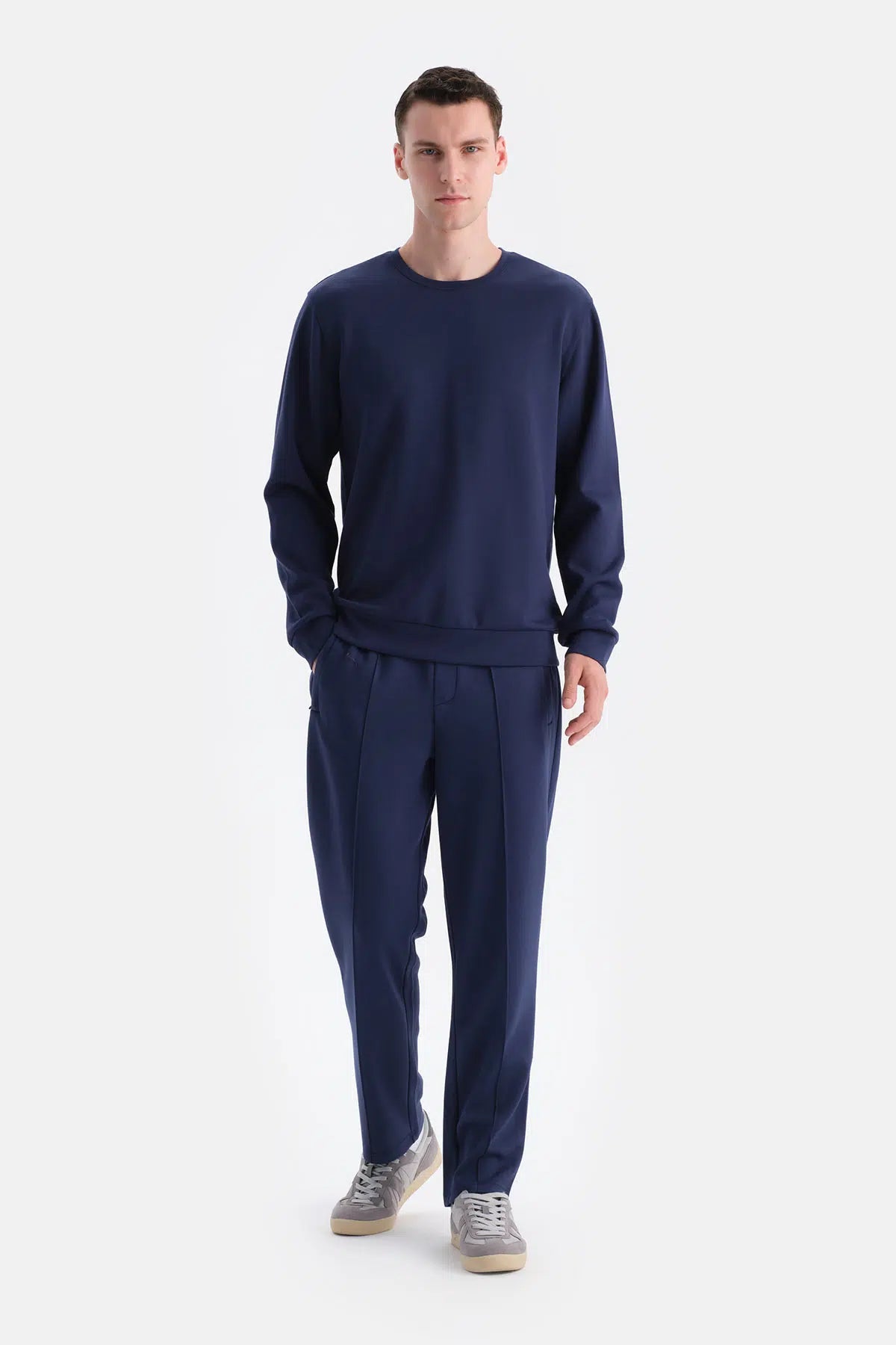 Nervür Detayli Scuba Pantolon