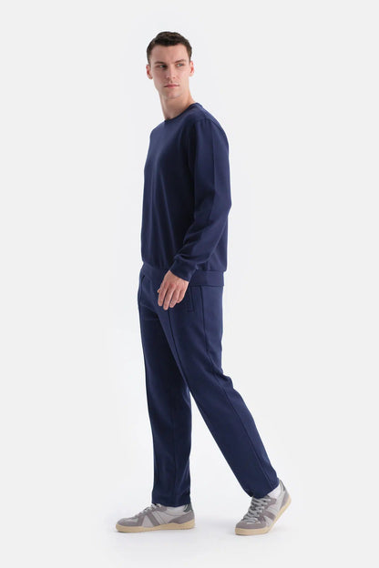 Nervür Detayli Scuba Pantolon