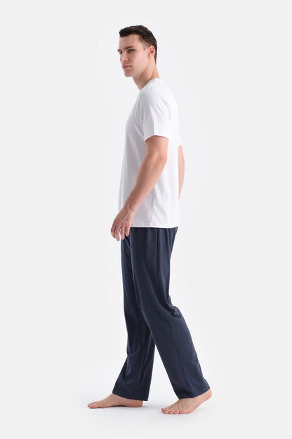 Pamuk Modal Ikili Örme Pantolon