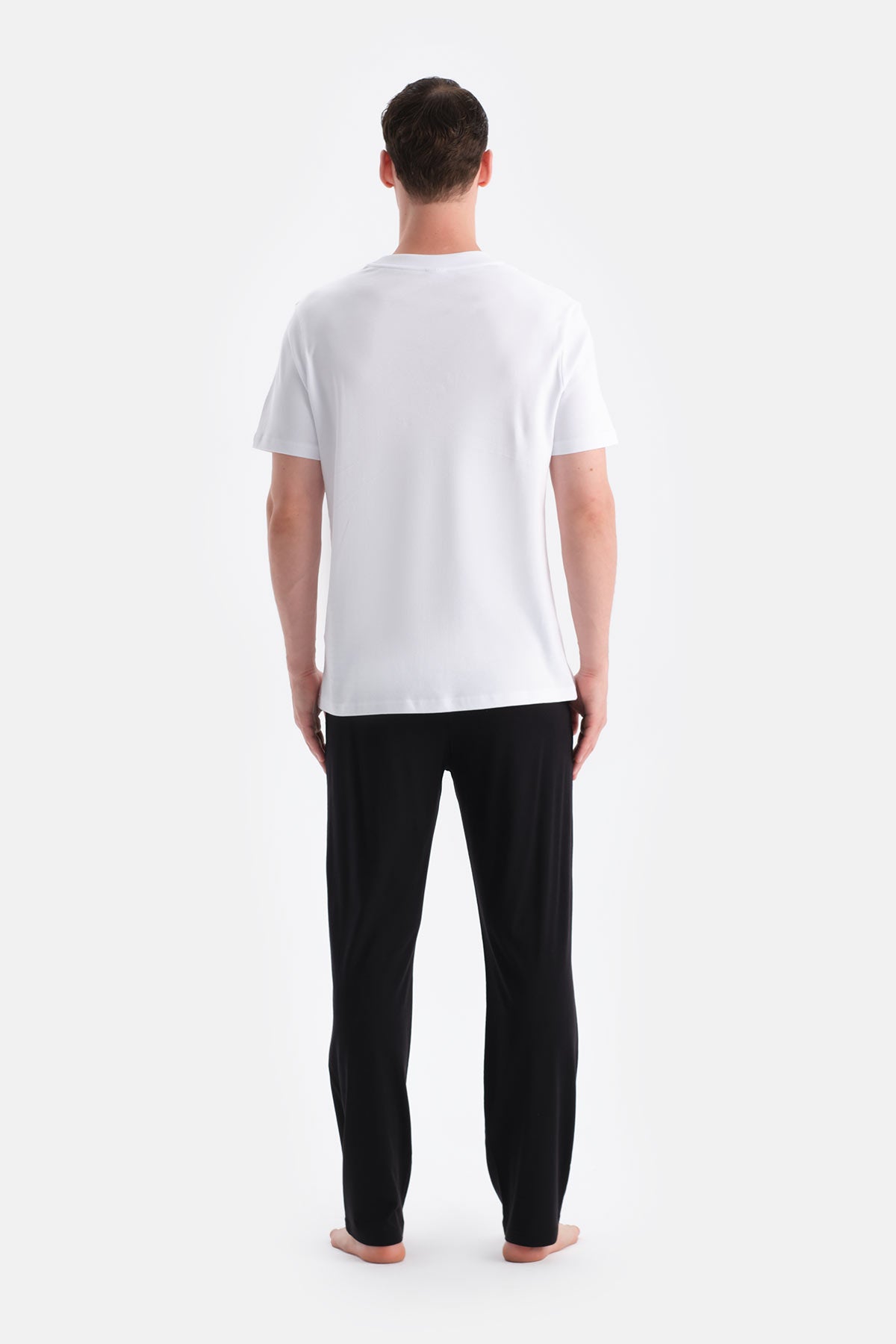 Pamuk Modal Ikili Örme Pantolon