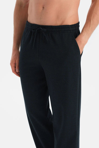 Uzun Kollu Bisiklet Yaka Tişört Pantolon Takim