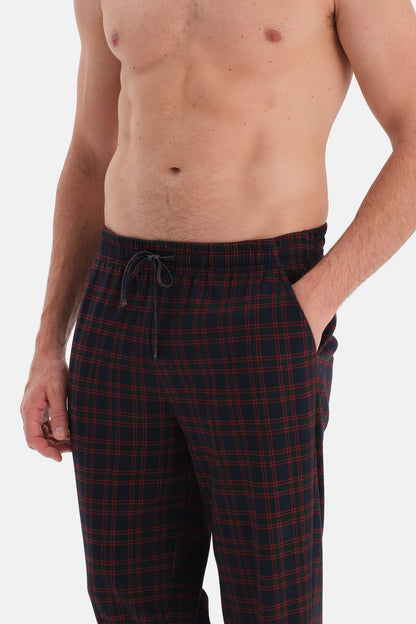 Uzun Kollu Pat Ve Cep Detayli Tişört Pantolon Takim