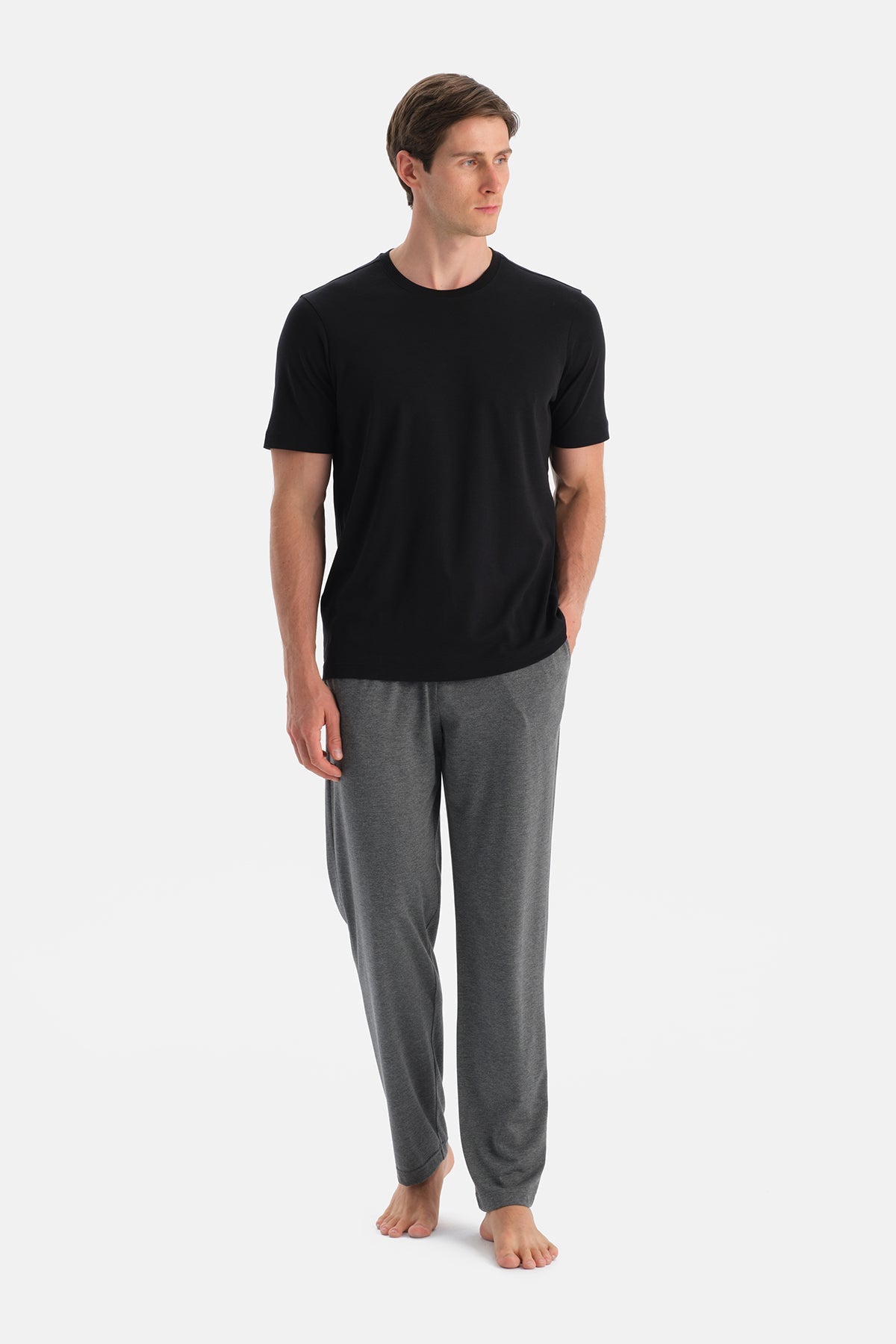 Ikili Örme Pantolon