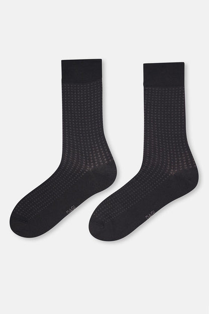 Erkek 2'li Mini Desen Modal Çorap