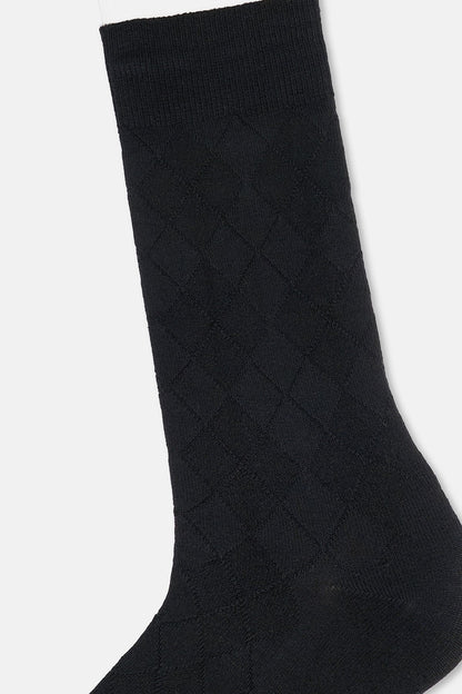 Erkek Baklava Desen Bambu Çorap