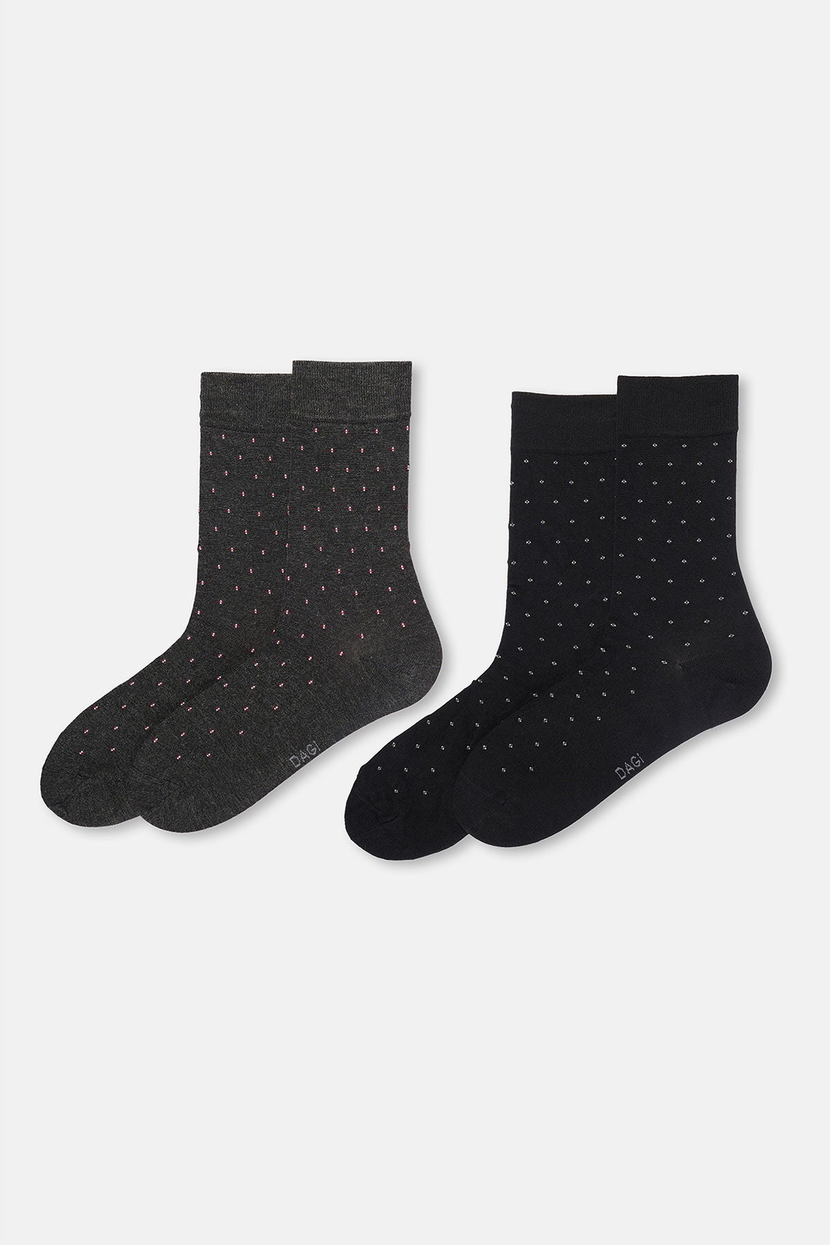 Erkek 2'li Mini Desen Bambu Çorap