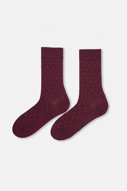 Erkek 2'li Mini Desen Bambu Çorap