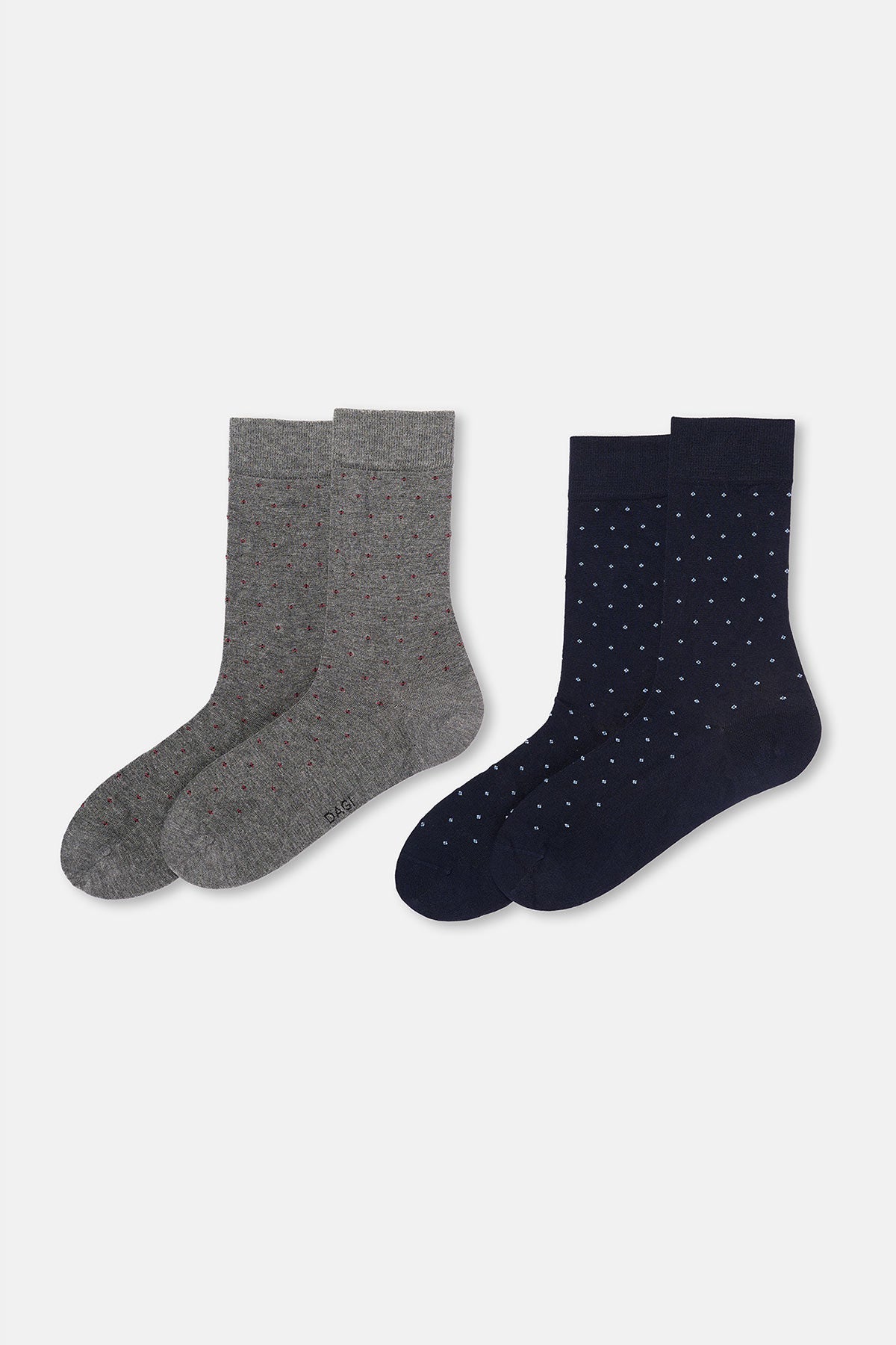 Erkek 2'li Mini Desen Bambu Çorap
