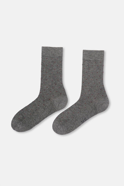 Erkek 2'li Mini Desen Bambu Çorap