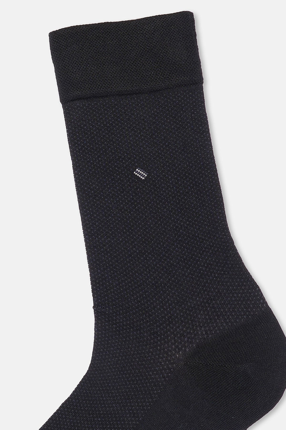 Erkek 2'li Üçgen Desenli Bambu Çorap