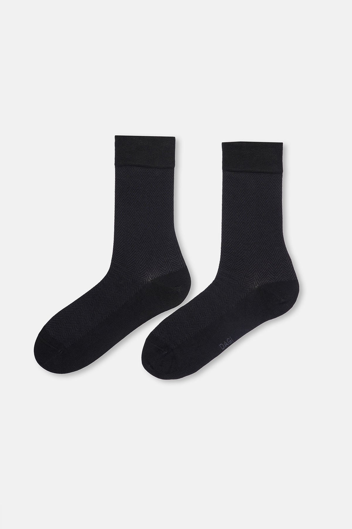 Erkek 2'li Üçgen Desenli Bambu Çorap