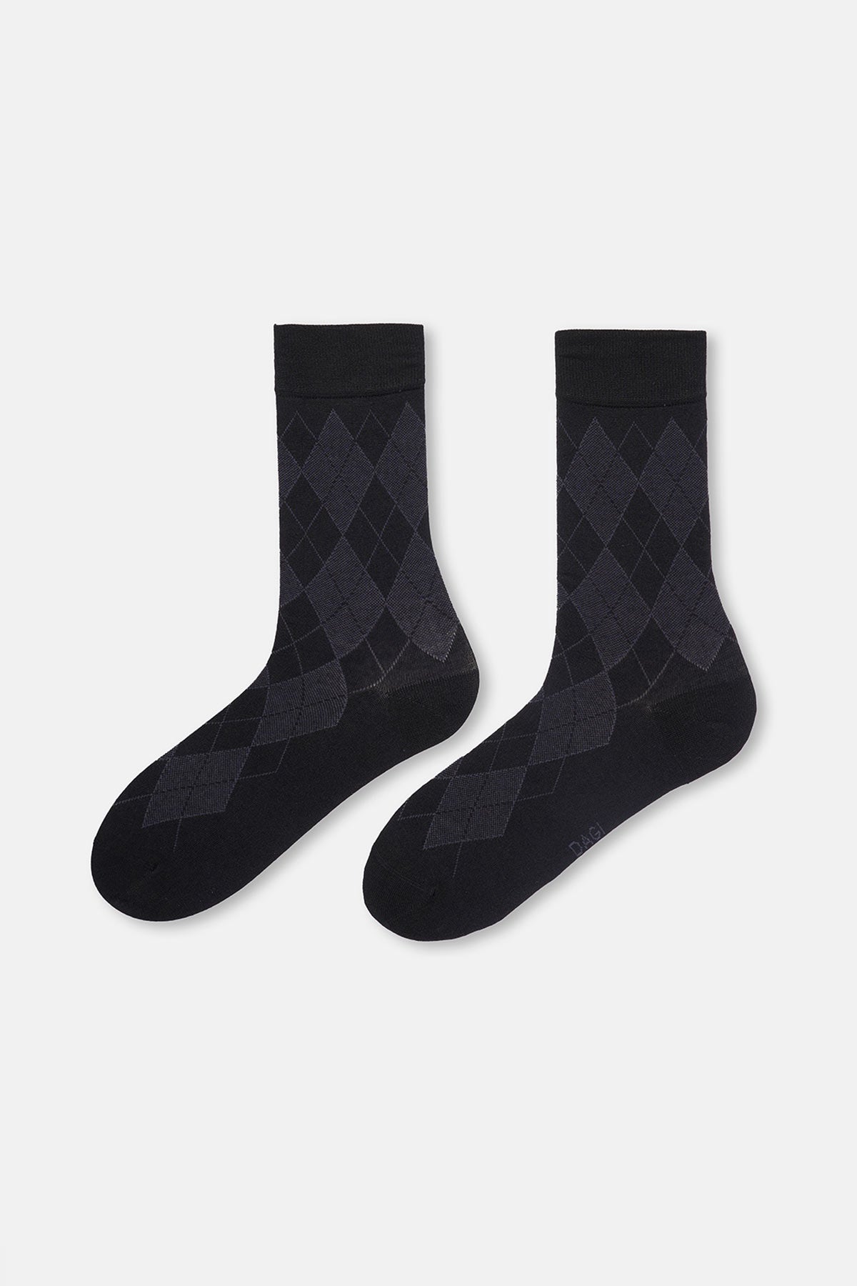 Erkek 2'li Baklava Desen Bambu Çorap