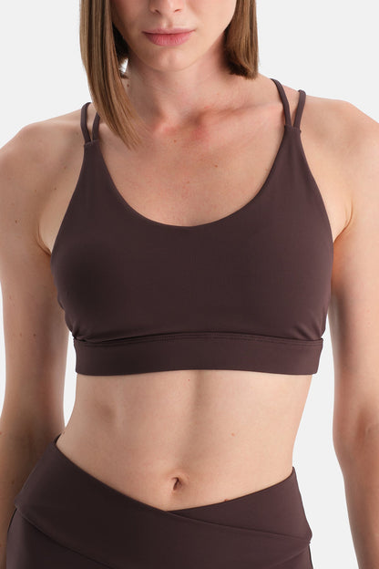Kadin Sirt Çarpraz Askili Sporcu Sütyeni