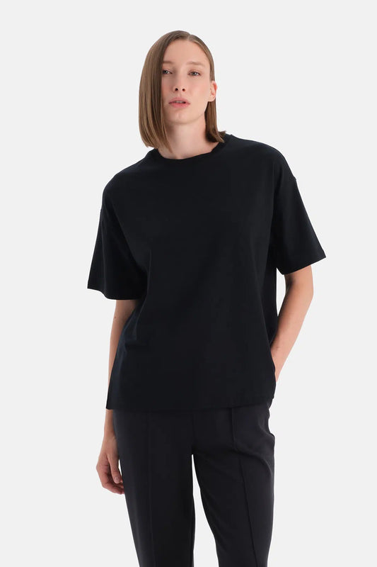 Kadin Bisiklet Yaka Tişört