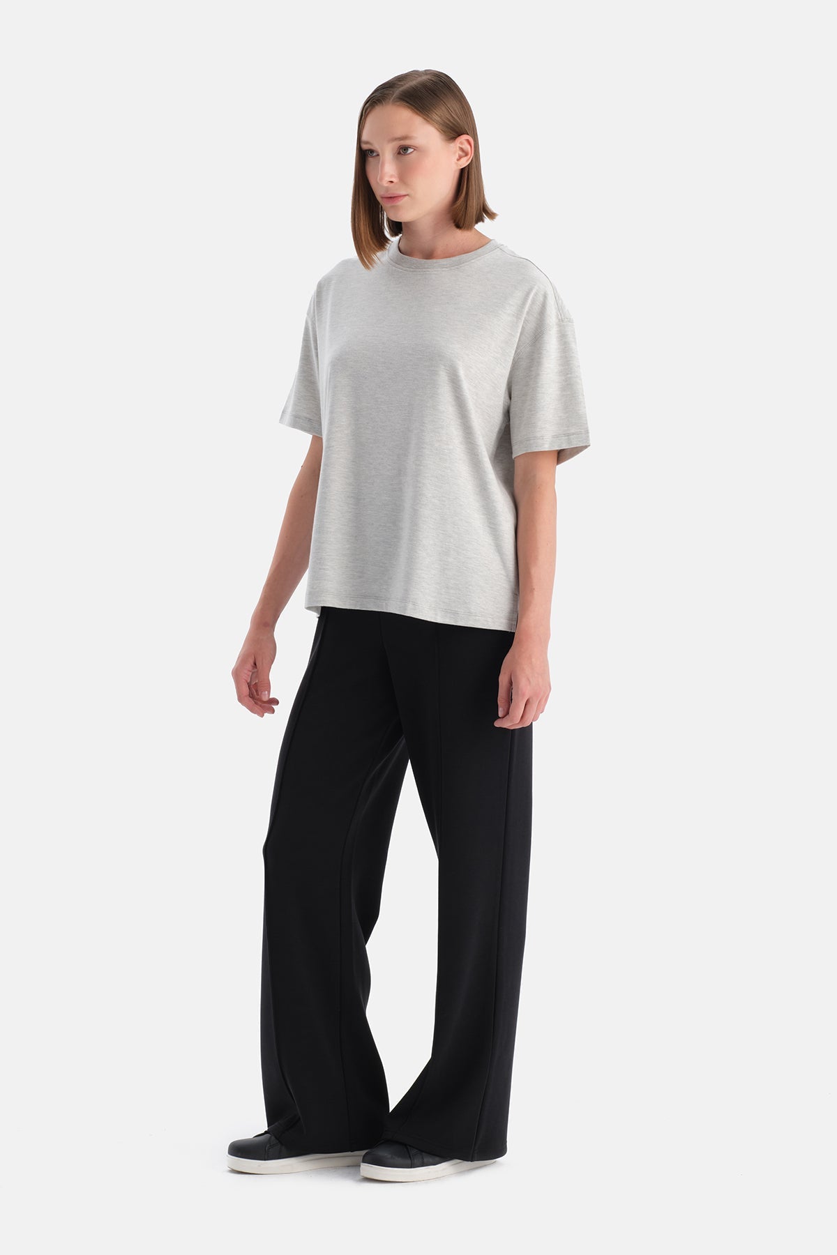 Kadin Bisiklet Yaka Tişört