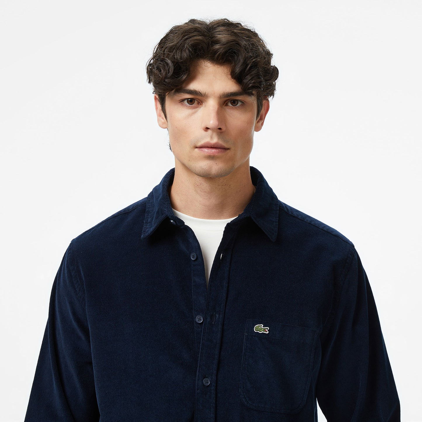 Lacoste Erkek Regular Fit Lacivert Gömlek