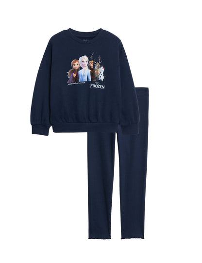 2'li Frozen Sweatshirt Ve Tayt Seti (2–8 Yaş)