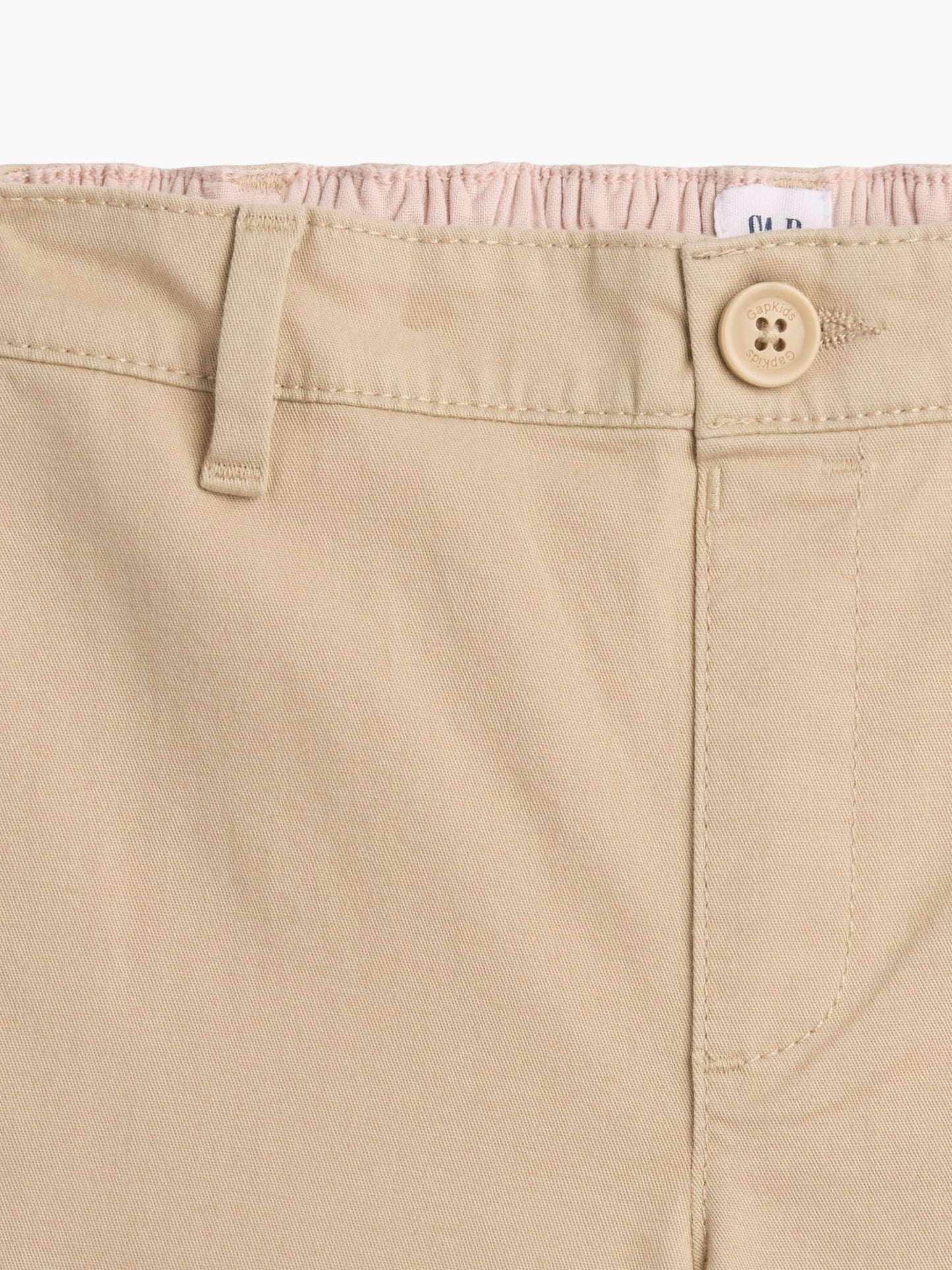 Bej Uniform Flare Chino Pantolon