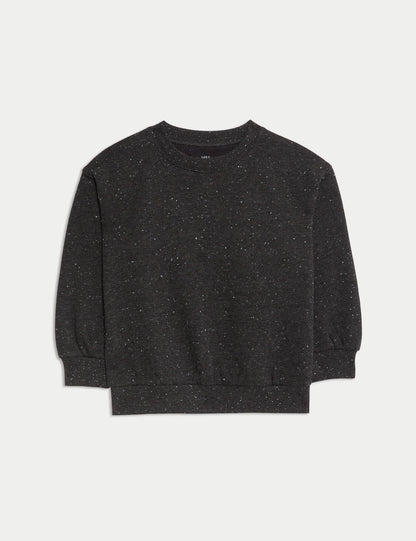 Pamuk Karışımlı Sweatshirt (2-8 Yaş)