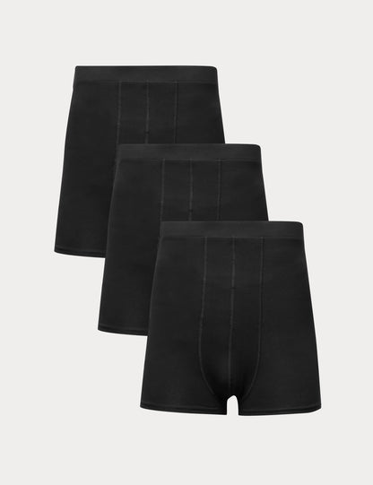 3'lü Pamuk Karışımlı Stoma Boxer Seti