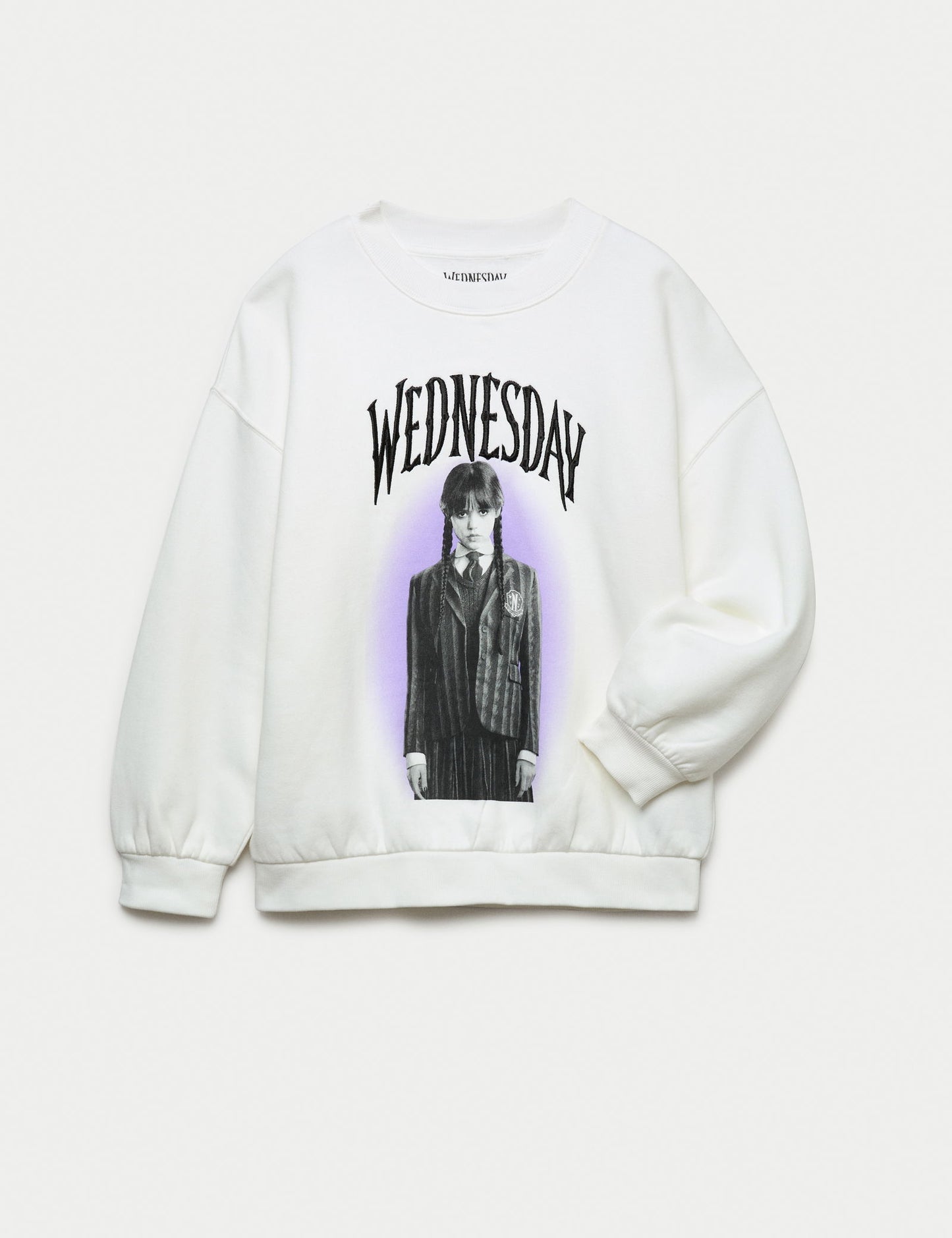 Wednesday Baskılı Sweatshirt (6-16 Yaş)