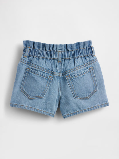 Açık Mavi Ultrasoft Denim Stride Şort