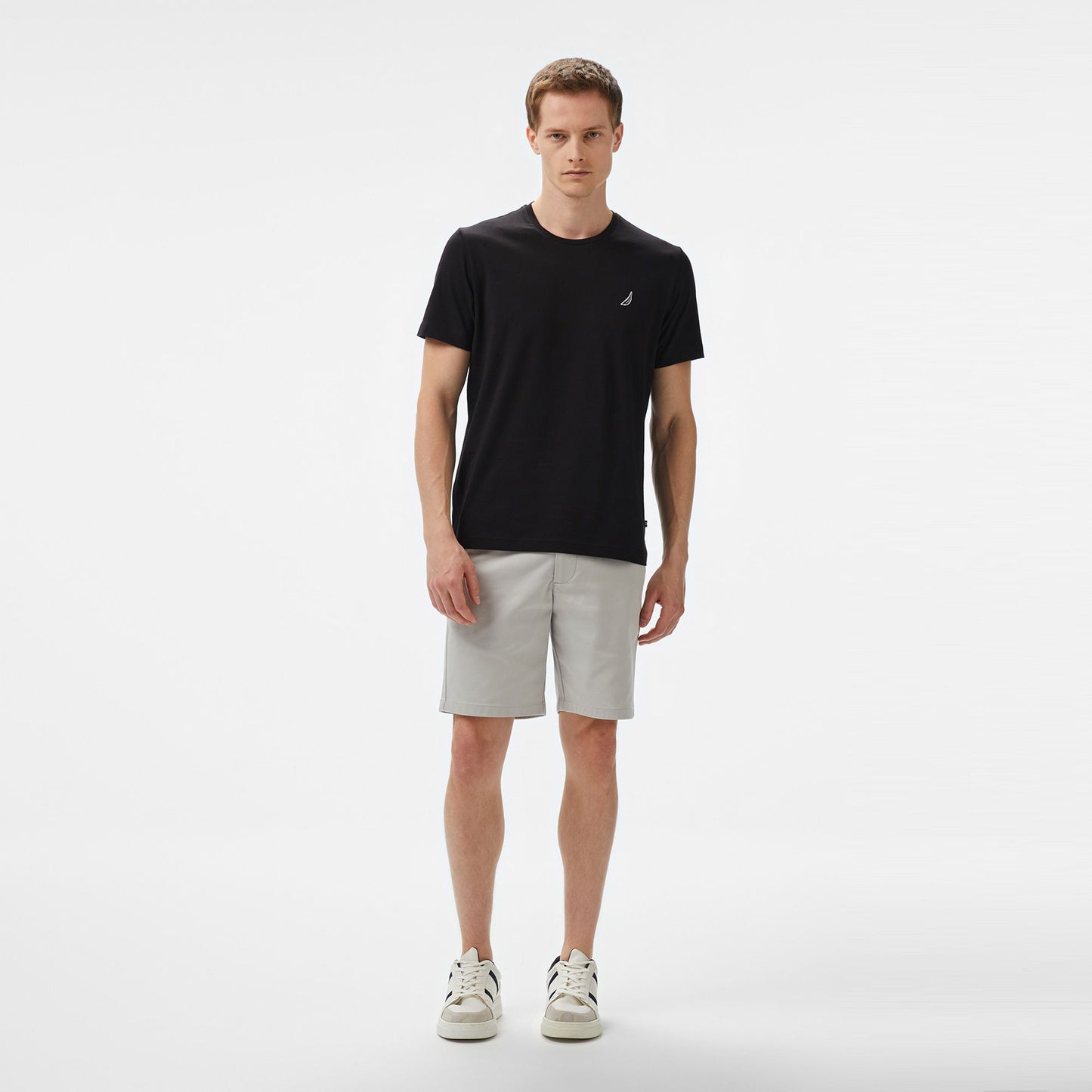 Nautica Erkek Siyah Regular Fit T-shirt