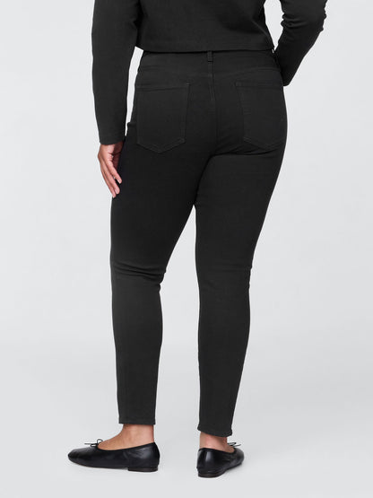Siyah High Rise True Skinny Washwell™ Jean Pantolon