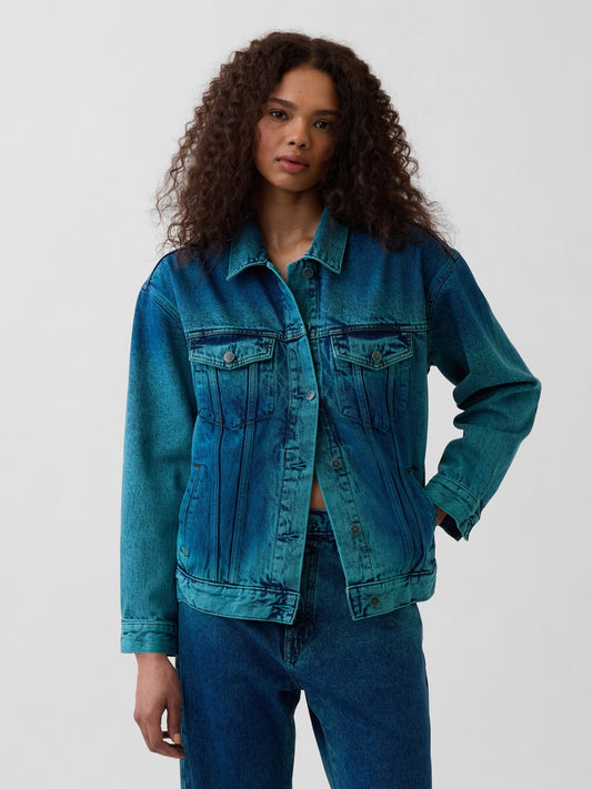 Mavi Gap × Hfr Oversized Icon Denim Ceket By Igdalyah
