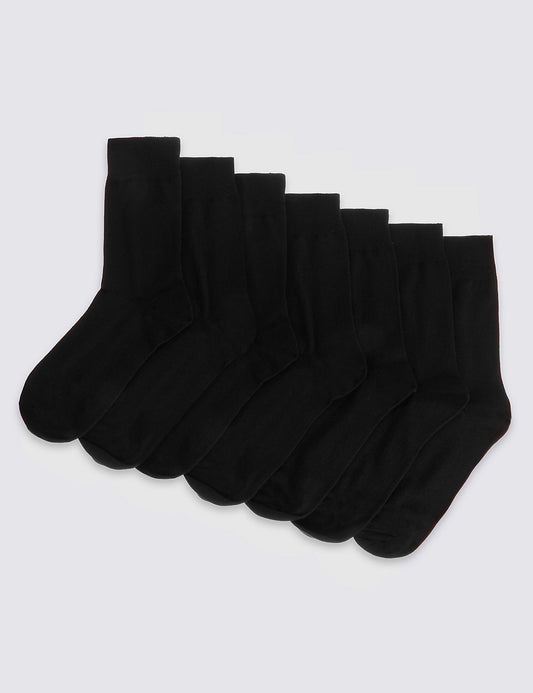 7'li Regular Fit Çorap Seti