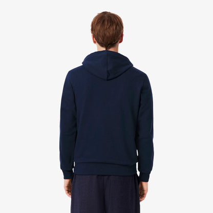 Lacoste Erkek Classic Fit Kapüşonlu Lacivert Sweatshirt