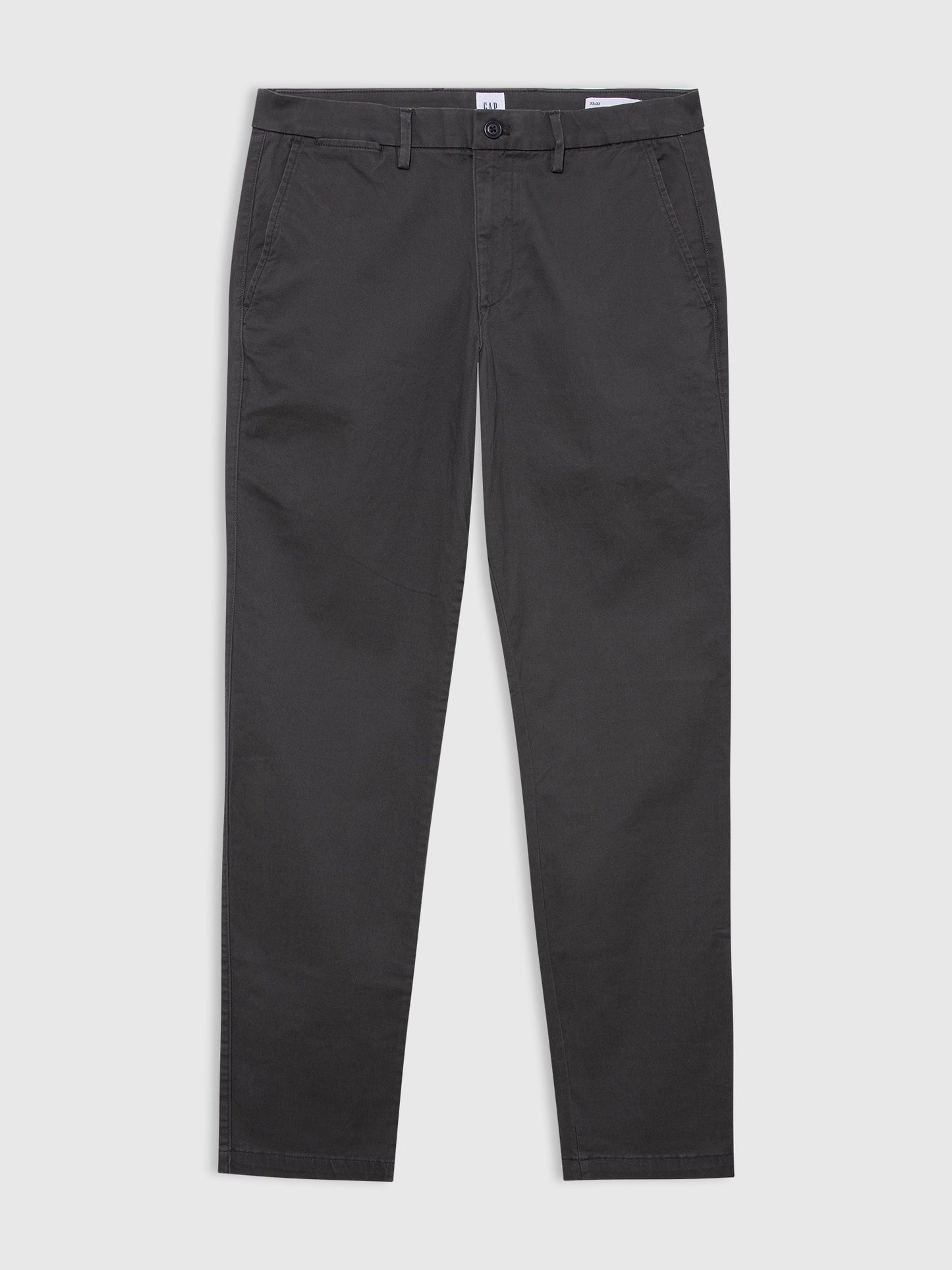 Siyah Slim Khaki Pantolon