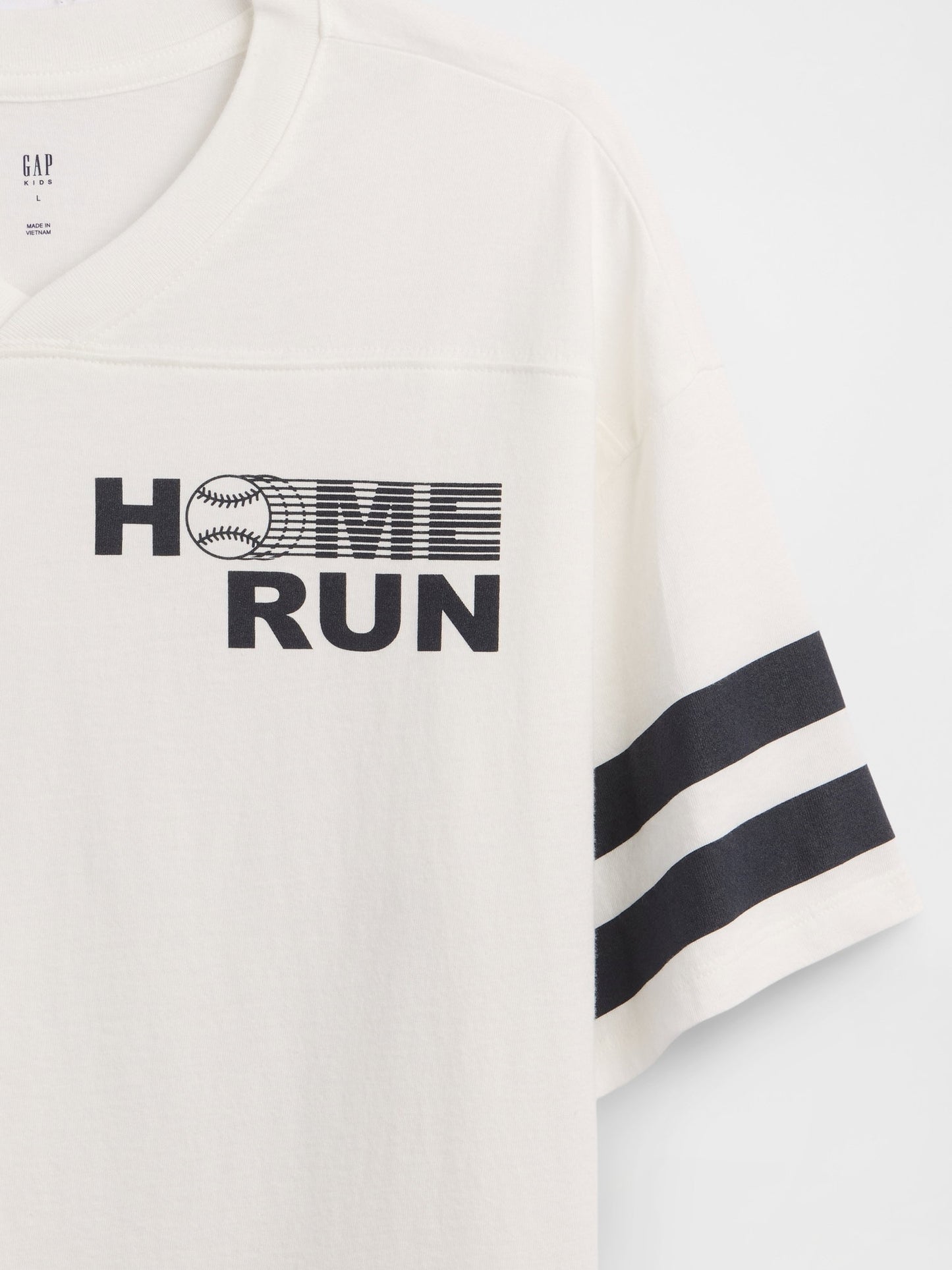 Beyaz Oversized Soccer T-shirt