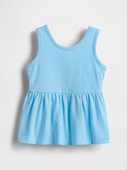 Mavi Baby & Toddler Fiyonk Sırt Peplum Üst