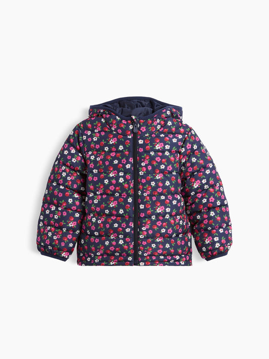 Lacivert Şişme Puffer Mont