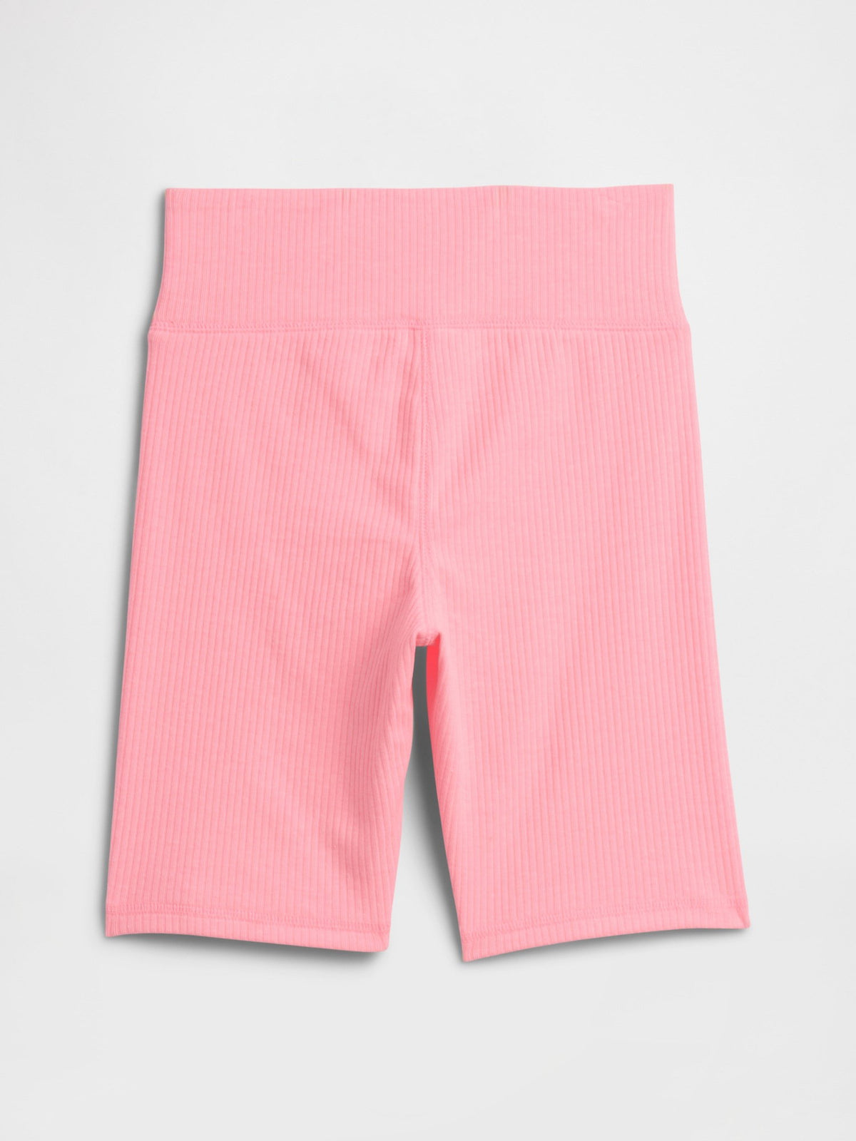 Pembe Pull-on Fitilli Biker Şort