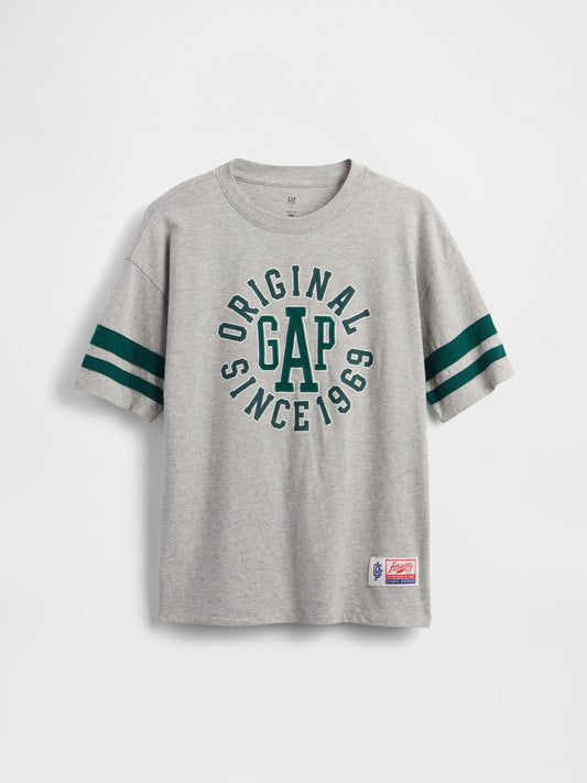 Gri Gap Logo Jersey T-Shirt