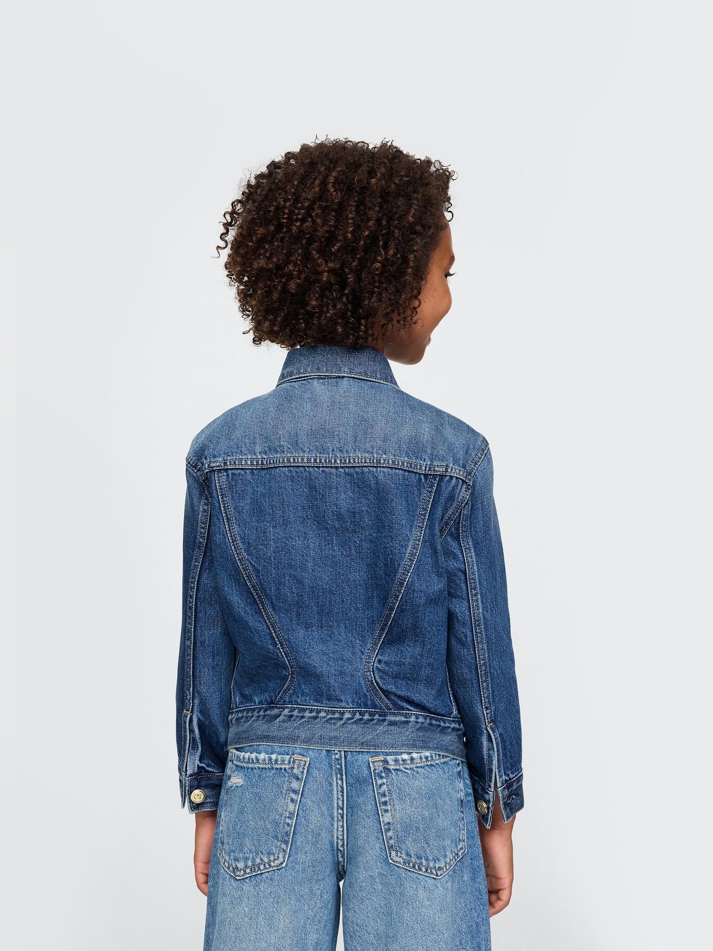 Mavi Gap × Cult Gaia Asimetrik Denim Ceket