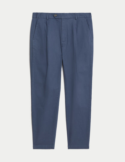 Tapered Fit Italian Chino Pantolon