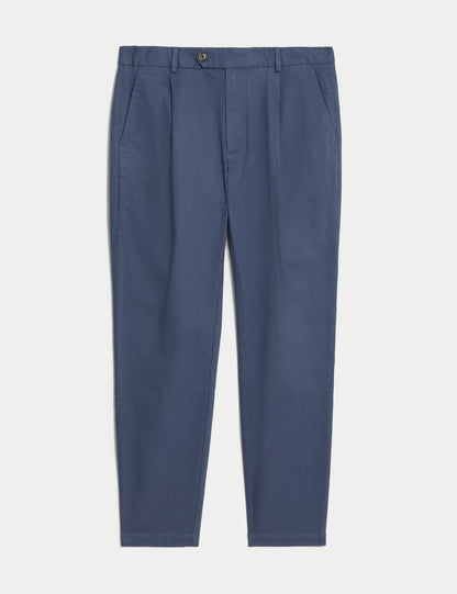 Tapered Fit Italian Chino Pantolon