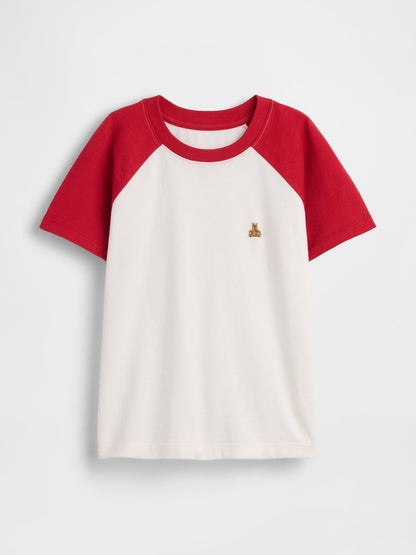 Kırmızı Mix & Match Raglan T-shirt