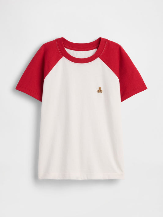 Kırmızı Mix & Match Raglan T-shirt