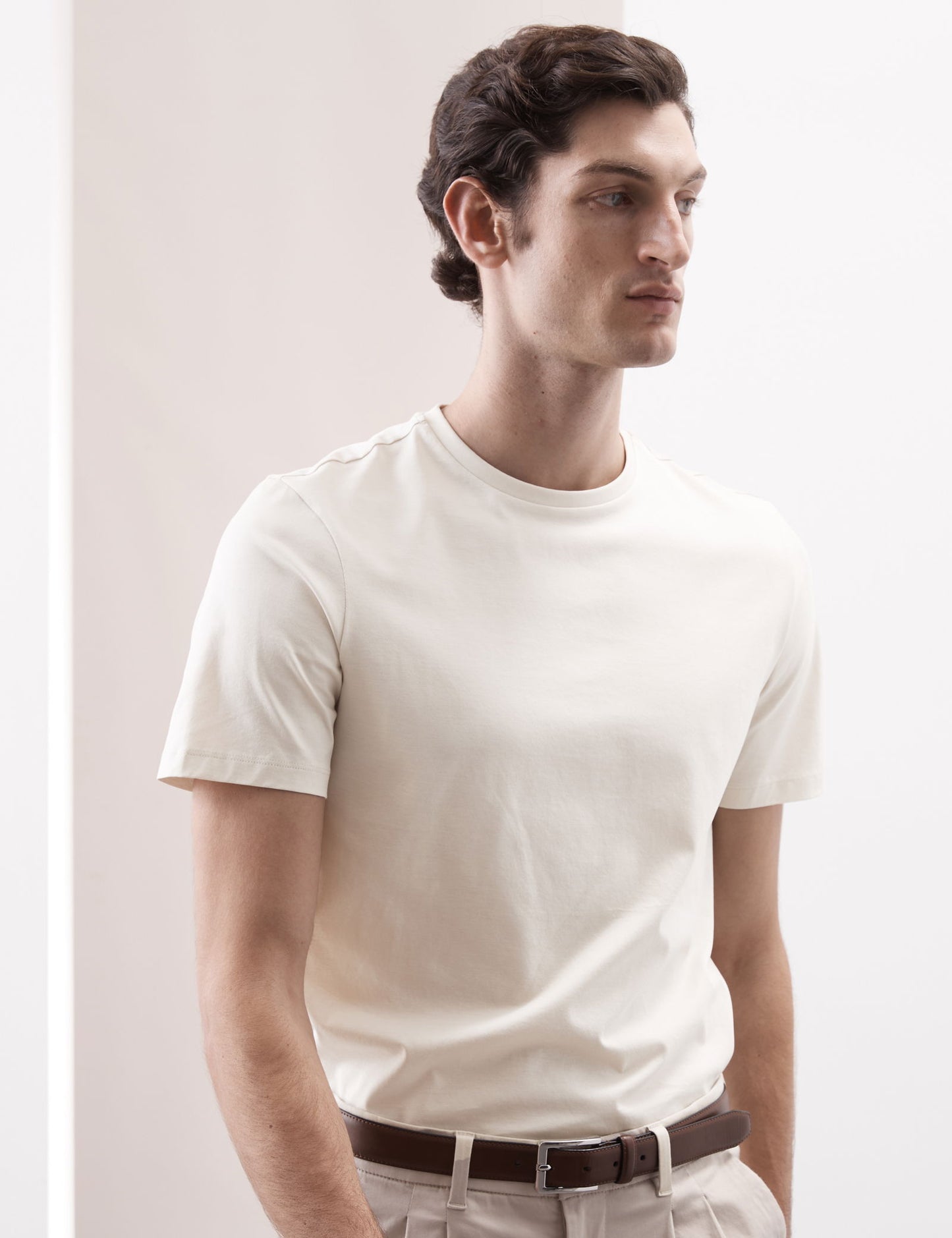 Pure Supima:registered: Slim Fit Premium Pamuklu T-shirt