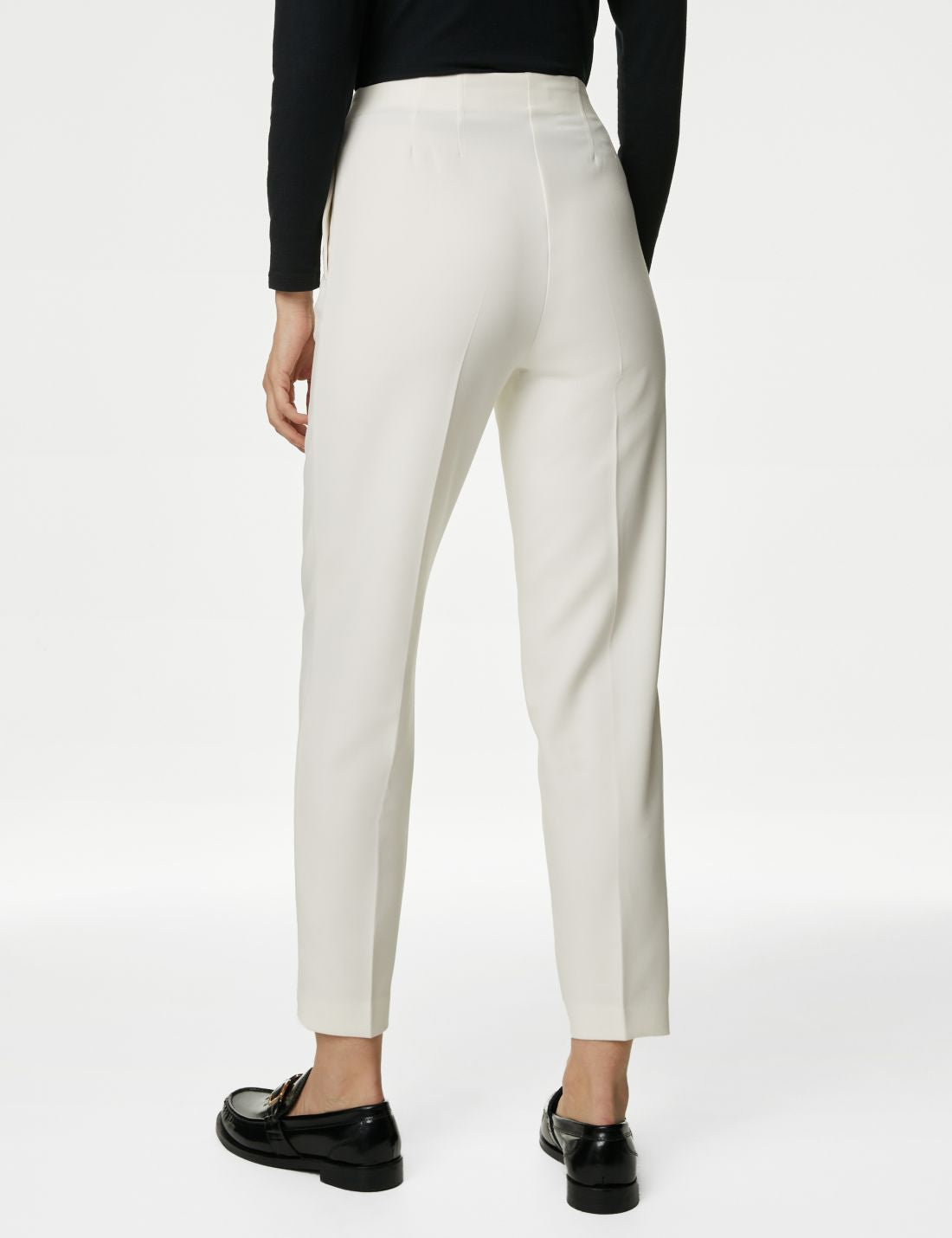 Yüksek Bel Tapered Fit Pantolon