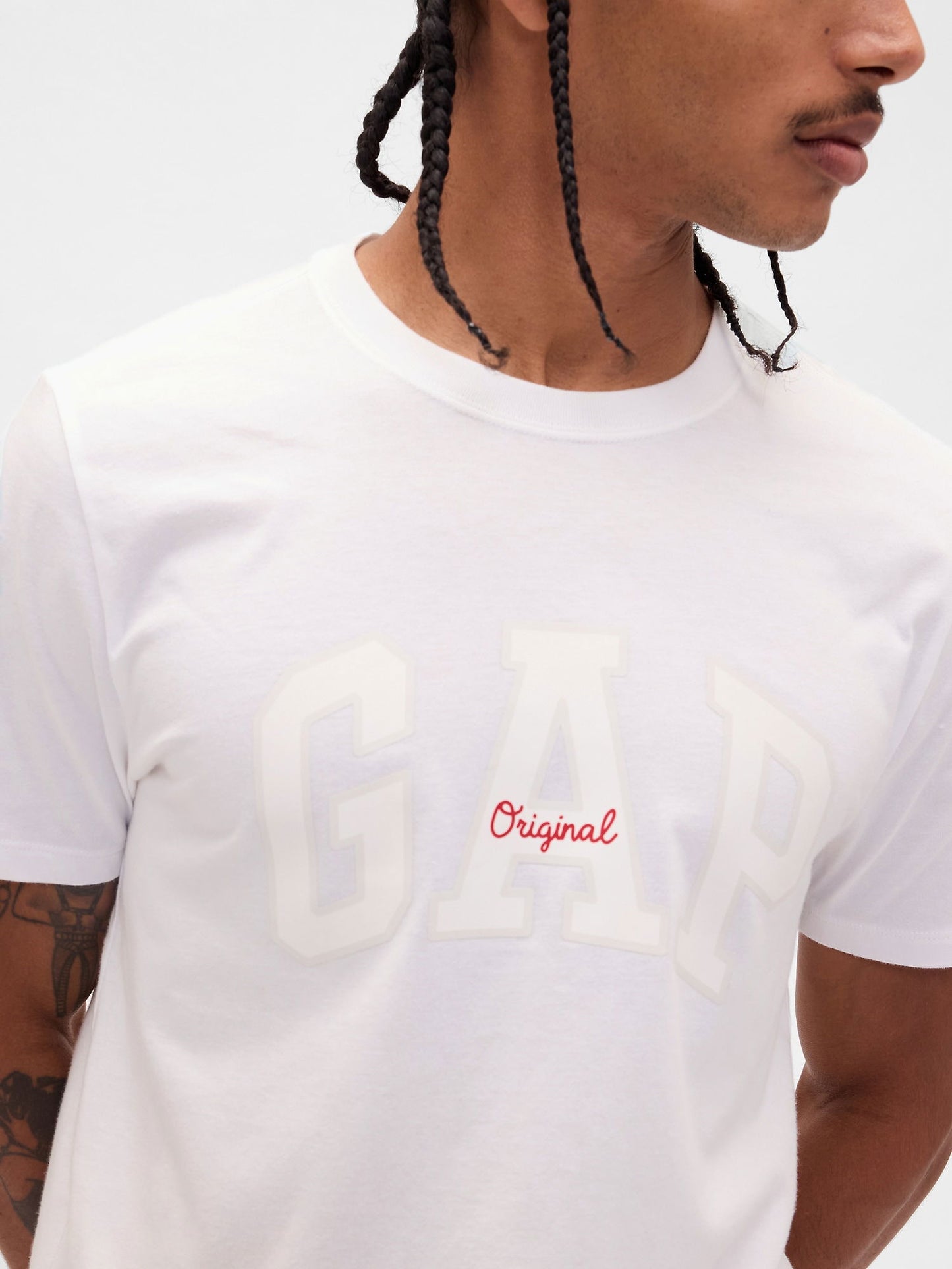 Beyaz Everyday Soft Gap Logo T-shirt