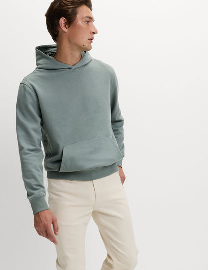 Pamuk Karışımlı Kapüşonlu Sweatshirt