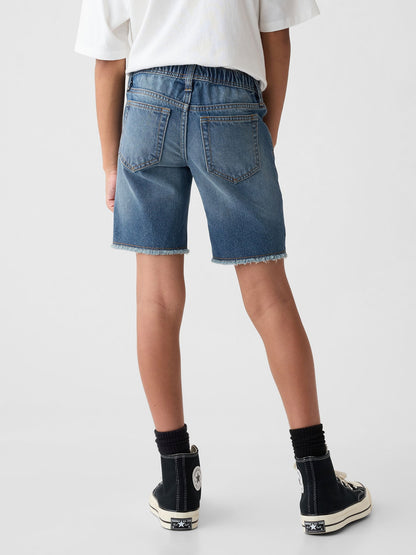 Mavi Slim Denim Pull-on Şort