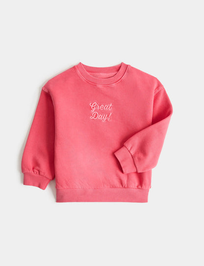 Grafik Baskılı Çocuk Sweatshirt