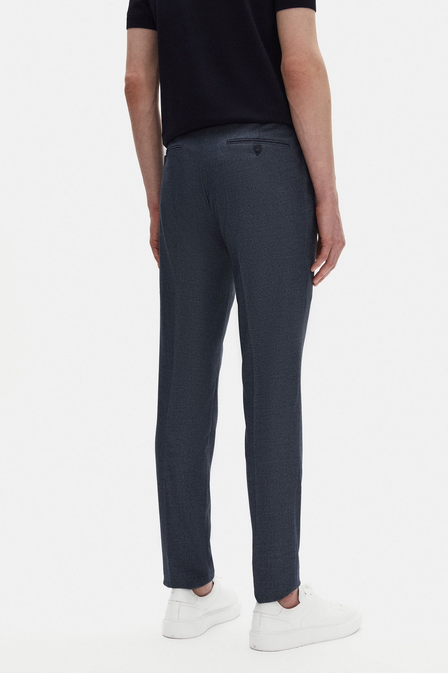 Tween Slim Fit Lacivert Kumaş Pantolon